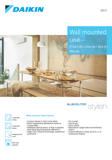 FTXA-CW, RXA-A9, RXA-B, RXA-B9_Product flyer_ECPEN24-052_English download